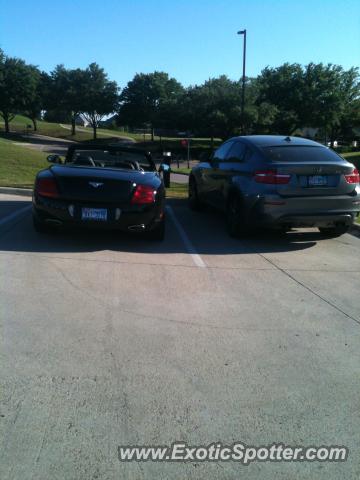 Bentley Continental spotted in Dallas, Texas