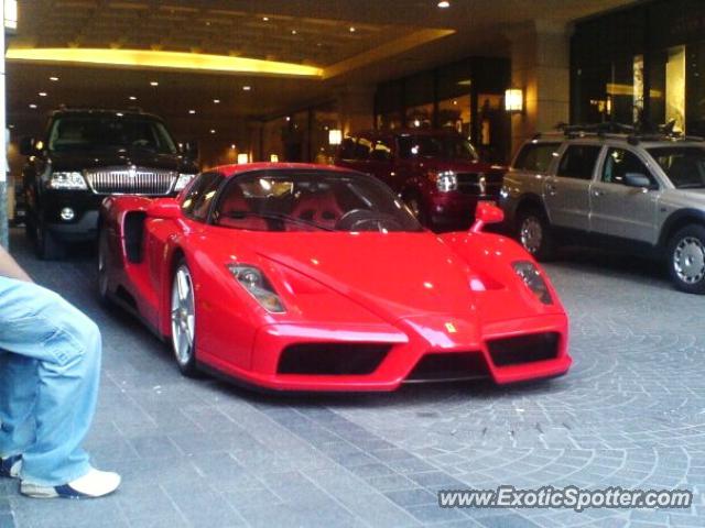 Ferrari Enzo spotted in Toronto Ontario, Canada