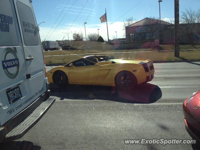 Lamborghini Gallardo spotted in Overland Park, Kansas