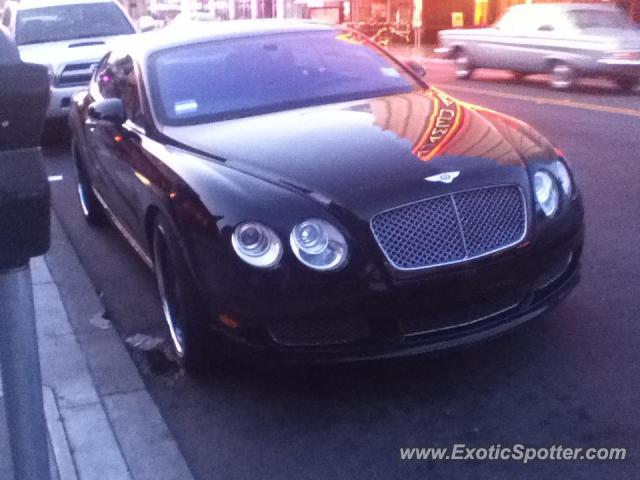Bentley Continental spotted in Alameda, California
