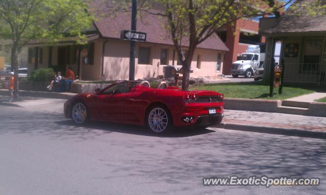 Ferrari F430 spotted in Golden, Colorado