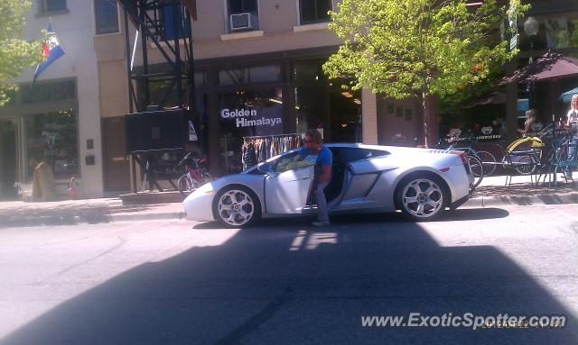 Lamborghini Gallardo spotted in Golden, Colorado
