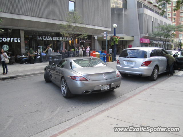 Mercedes SLS AMG spotted in Toronto, Canada