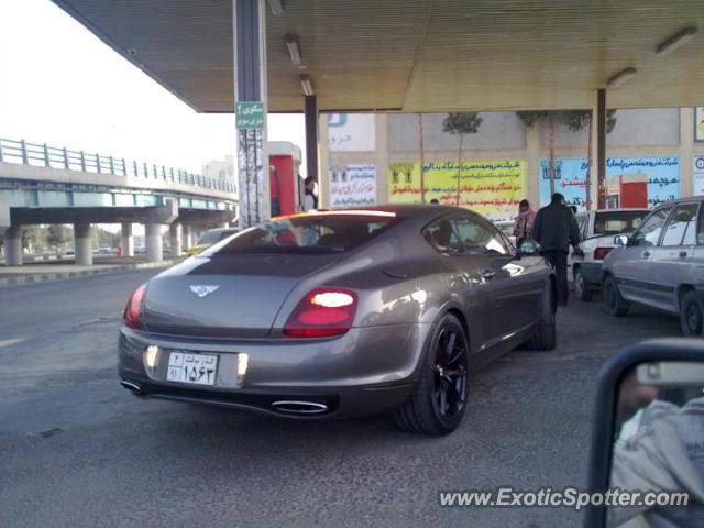 Bentley Continental spotted in Mashhad, Iran