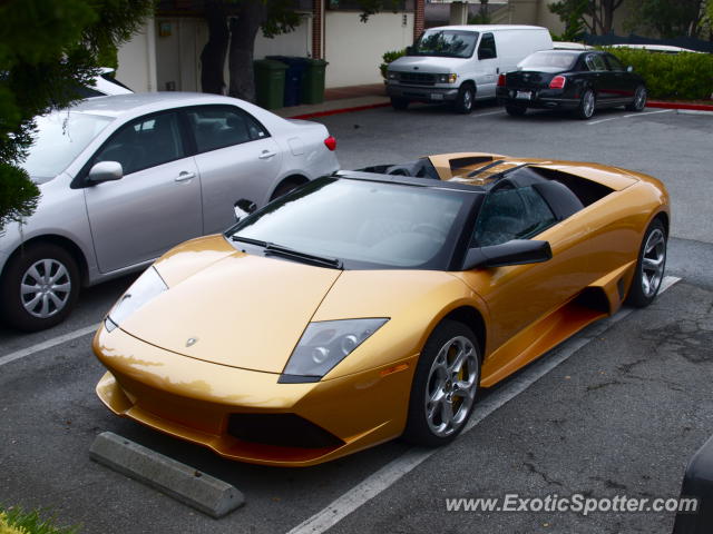 Lamborghini Murcielago spotted in Pebble Beach, California
