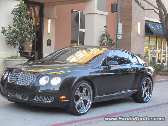 Bentley Continental spotted in Dallas, Texas