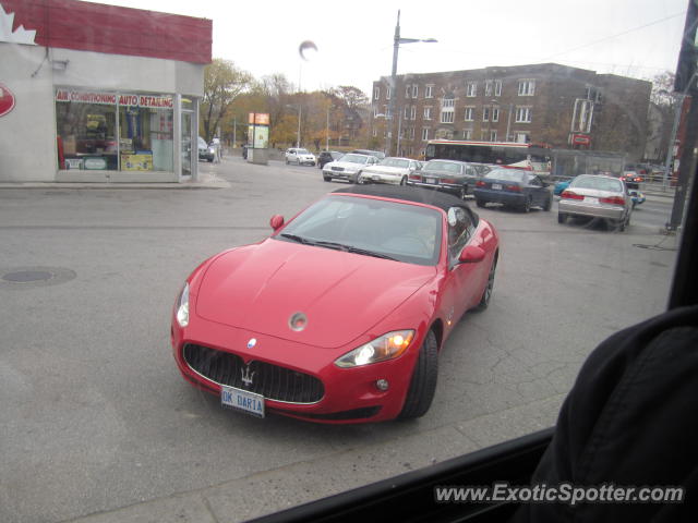 Maserati GranTurismo spotted in Toronto, Canada