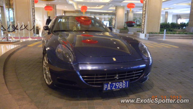 Ferrari 612 spotted in SHANGHAI, China