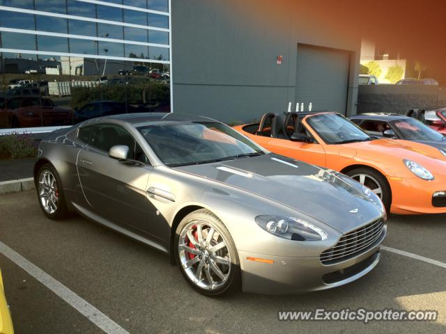 Aston Martin Vantage spotted in Redding, California