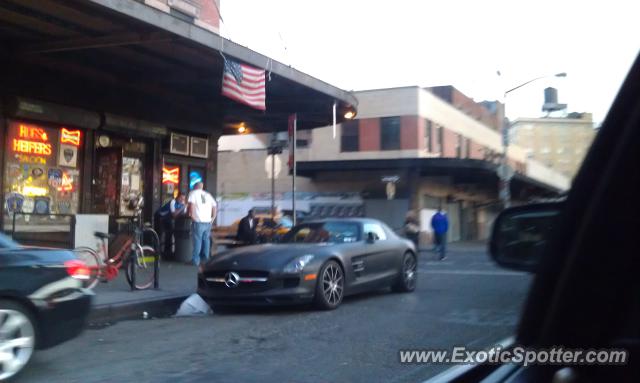 Mercedes SLS AMG spotted in New York, New York