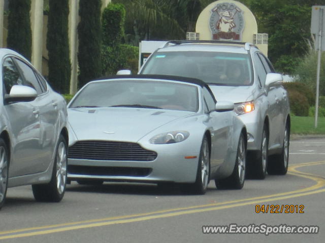 Aston Martin Vantage spotted in Rancho Santa Fe, California