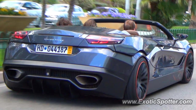 Savage Rivale Roadyacht GTS spotted in Monte Carlo, Monaco