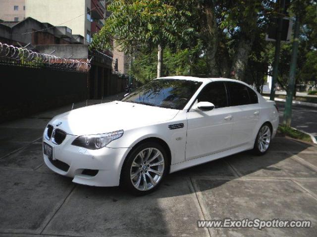 BMW M5 spotted in Guatemala City, Guatemala