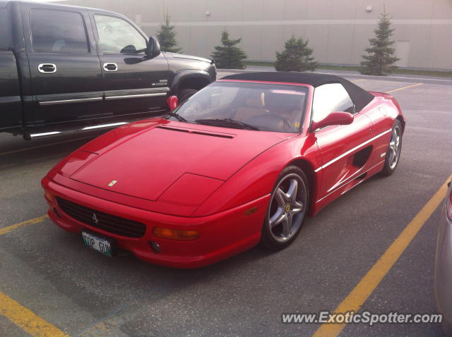 Ferrari F355 spotted in Winnipeg, Canada