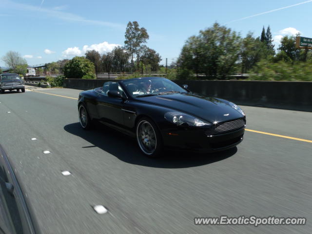 Aston Martin DB9 spotted in Walnut Creek, California