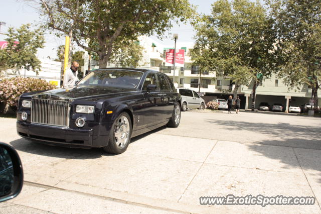 Rolls Royce Phantom spotted in Los Angeles, California
