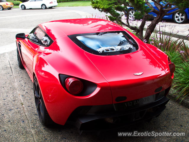 Aston Martin Zagato spotted in Pebble Beach, California