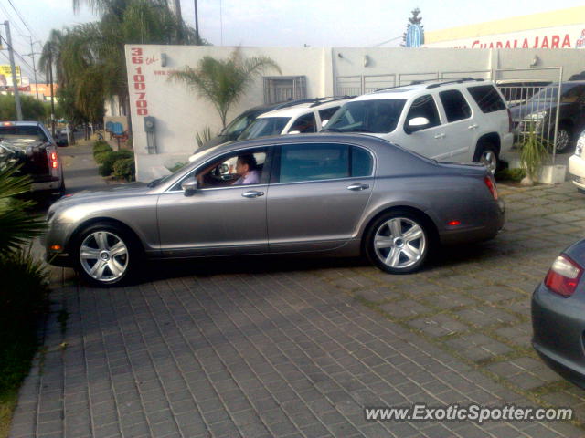 Bentley Continental spotted in Guadalajara, Mexico