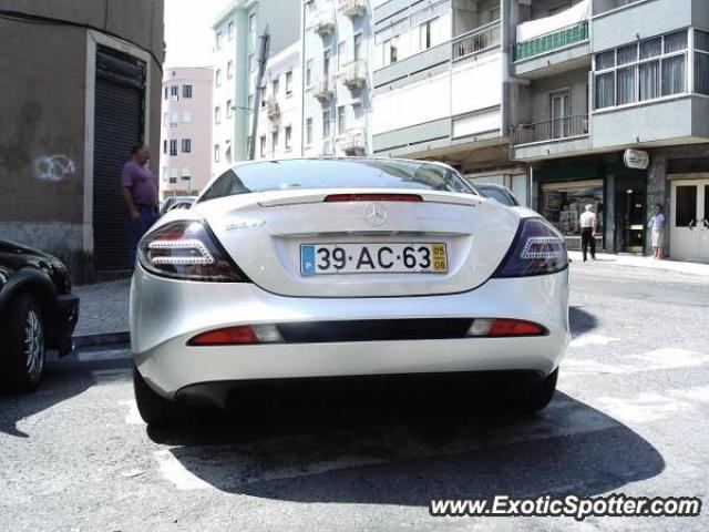 Mercedes SLR spotted in Lisbon, Portugal