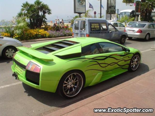 Lamborghini Murcielago spotted in Cannes, France