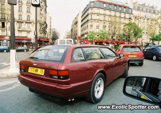 Aston Martin Virage spotted in Unknown, France