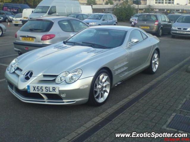 Mercedes SLR spotted in Southampton, United Kingdom