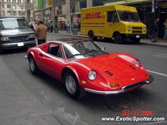 Ferrari 246 Dino spotted in New York, New York