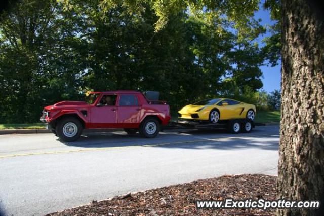 Lamborghini LM002 spotted in Spartanburg, South Carolina
