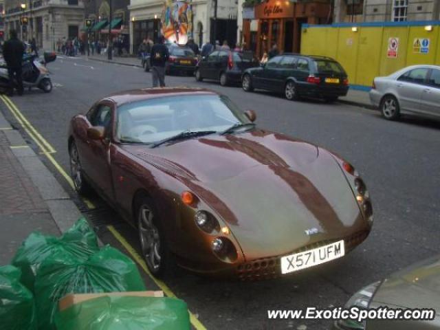 TVR Tuscan spotted in London, United Kingdom