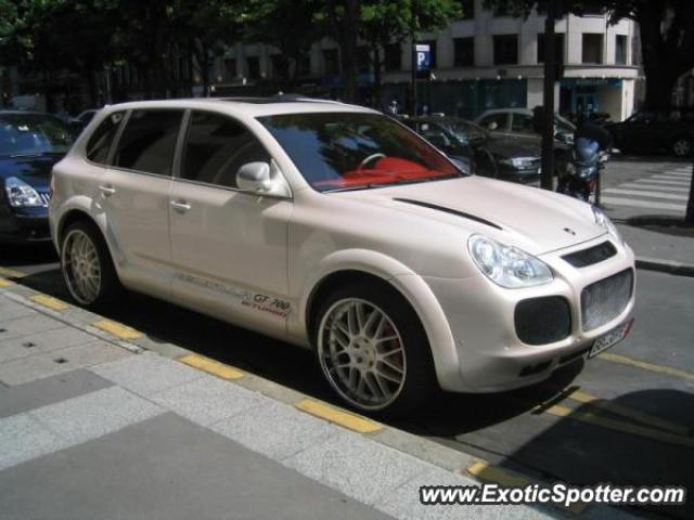 Porsche Cayenne Gemballa 650 spotted in Saint Tropez, Italy