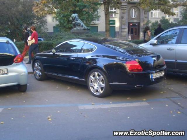 Bentley Continental spotted in Prague, Czech Republic