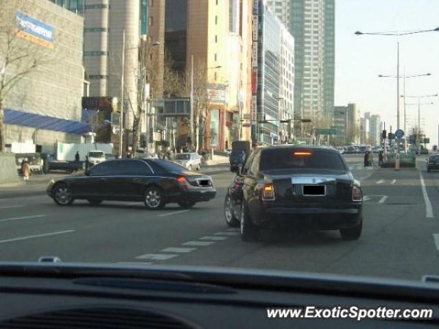 Rolls Royce Phantom spotted in Seoul, South Korea