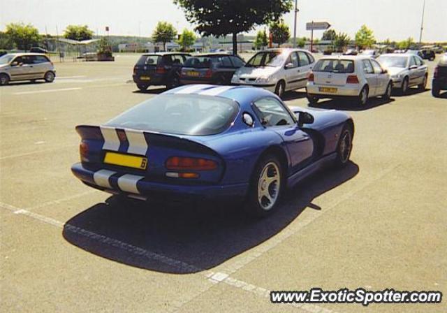 Dodge Viper spotted in Claye Souilly, France