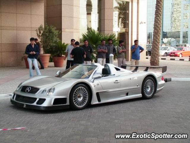 Mercedes CLK-GTR spotted in Dubai, United Arab Emirates