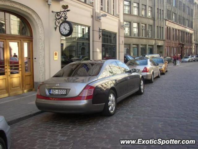Mercedes Maybach spotted in Riga, Latvia