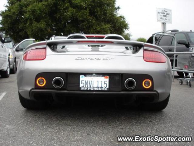 Porsche Carrera GT spotted in Carmel, California