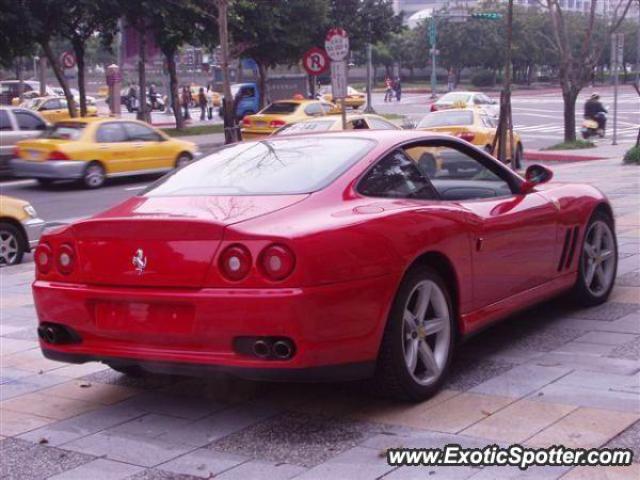 Ferrari 575M spotted in Beijing, China