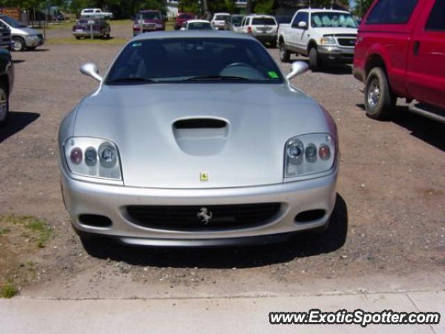 Ferrari 575M spotted in Hayward, Wisconsin