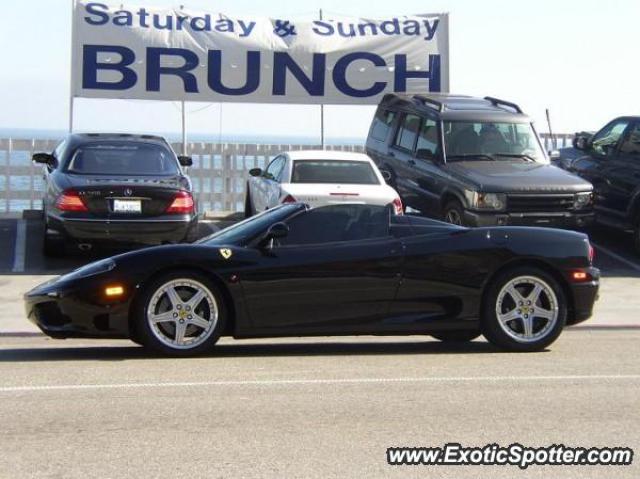 Ferrari 360 Modena spotted in Malibu, California