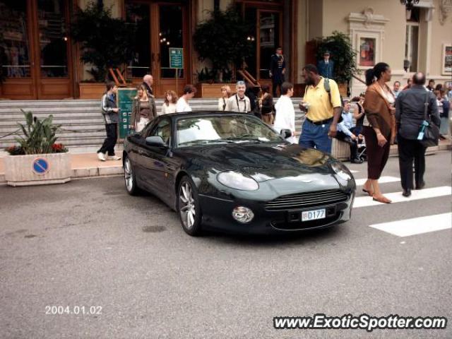 Aston Martin DB7 spotted in Monte-Carlo, Monaco
