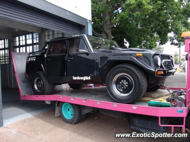 Lamborghini LM002 spotted in Auckland, New Zealand