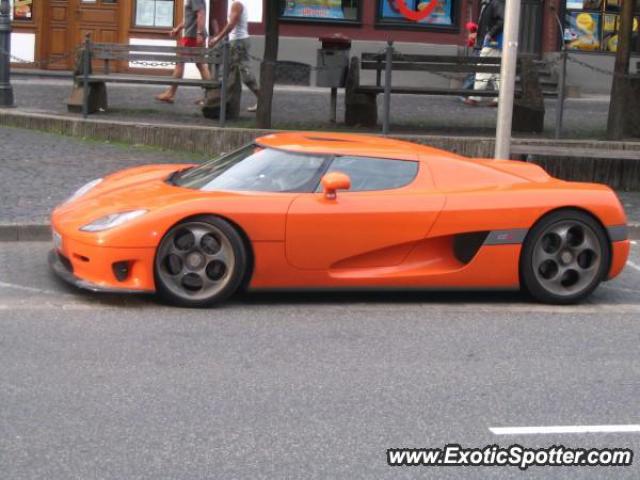 Koenigsegg CCR spotted in Adenau, Germany