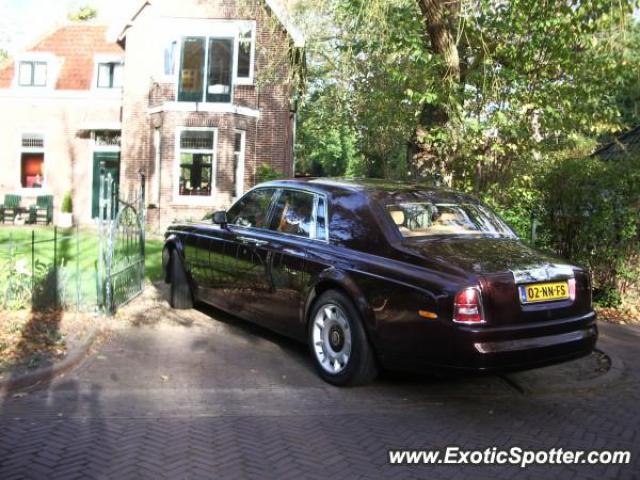 Rolls Royce Phantom spotted in Bergen, Netherlands