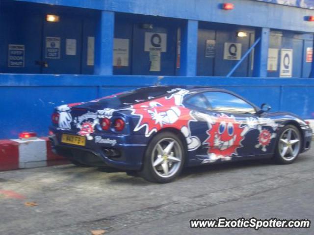 Ferrari 360 Modena spotted in London, United Kingdom