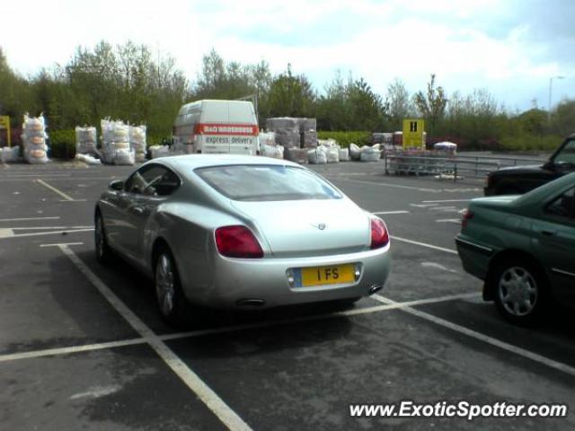 Bentley Continental spotted in Newcastle-Upon-Tyne, United Kingdom