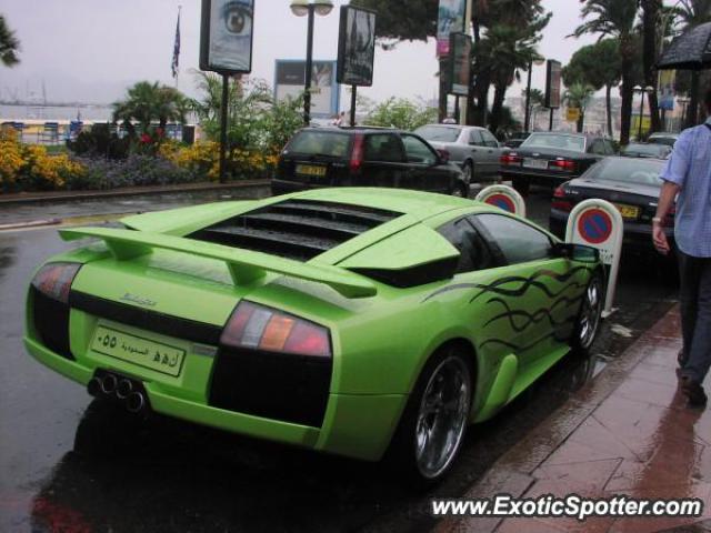 Lamborghini Murcielago spotted in Cannes, France