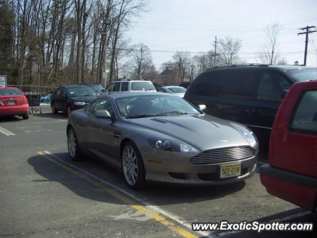 Aston Martin DB9 spotted in Bernardsville, New Jersey