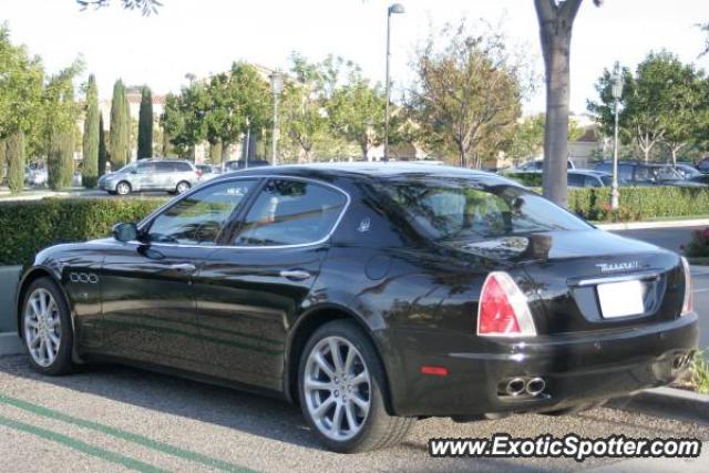 Maserati Quattroporte spotted in Calabasas, California