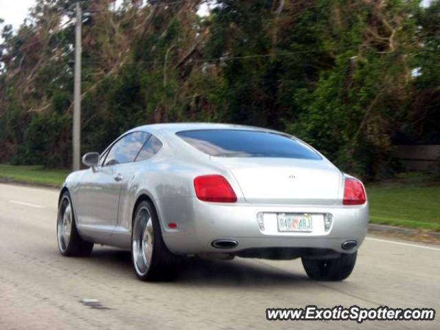 Bentley Continental spotted in Ft. Lauderdale, Florida
