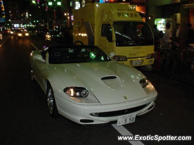 Ferrari 550 spotted in Tokyo, Japan